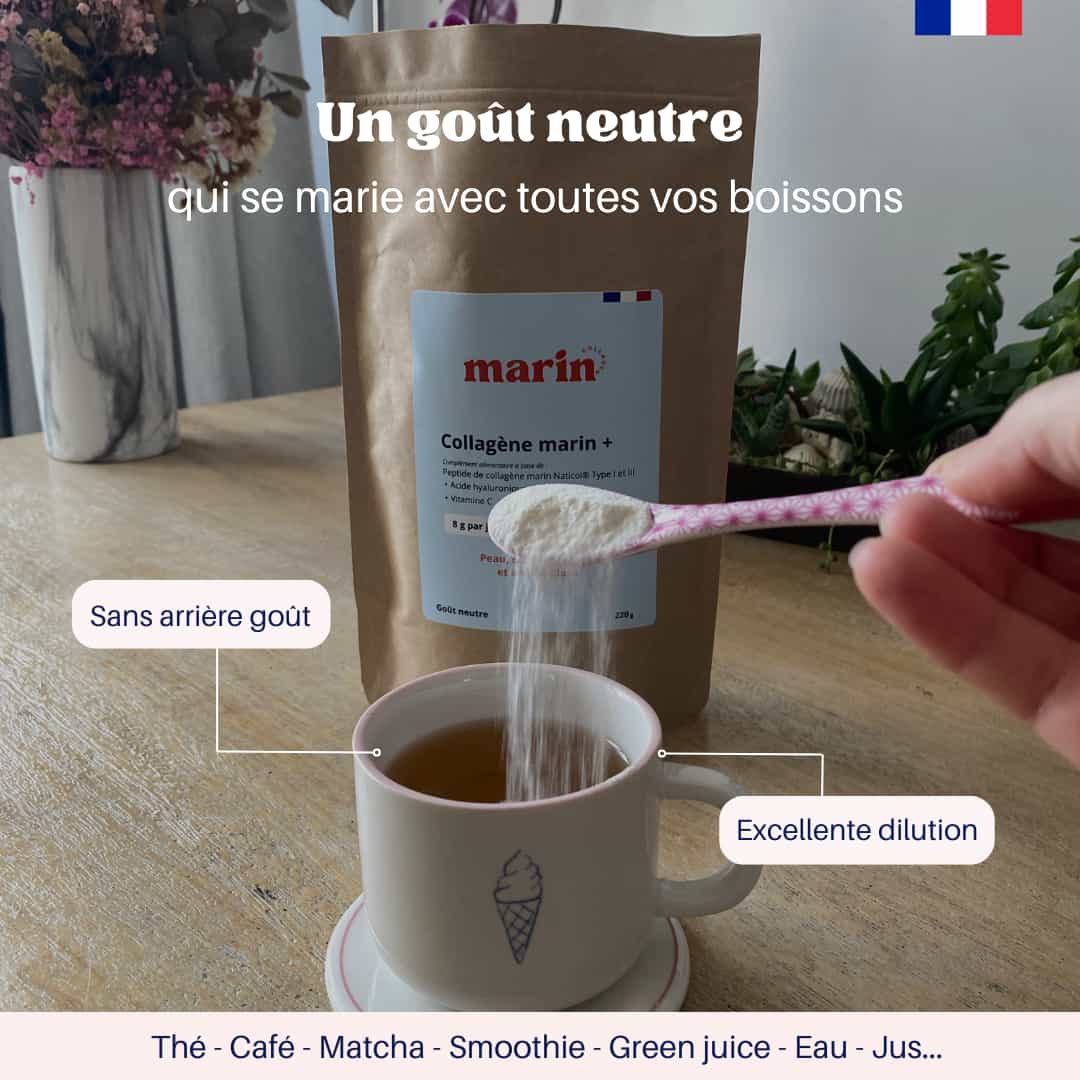 Collagène marin beauté et bien-être (poudre)