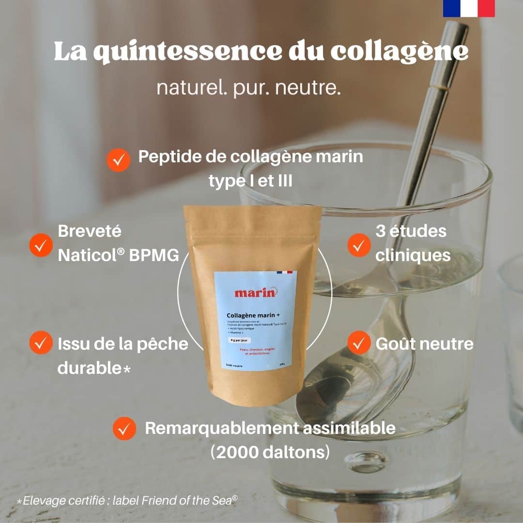 Collagène marin beauté et bien-être (poudre)